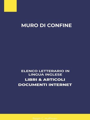 cover image of Muro Di Confine